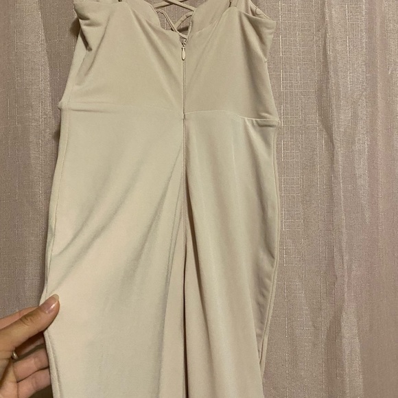 Beige Nookie Dress In Size Small - Picture 4 of 5